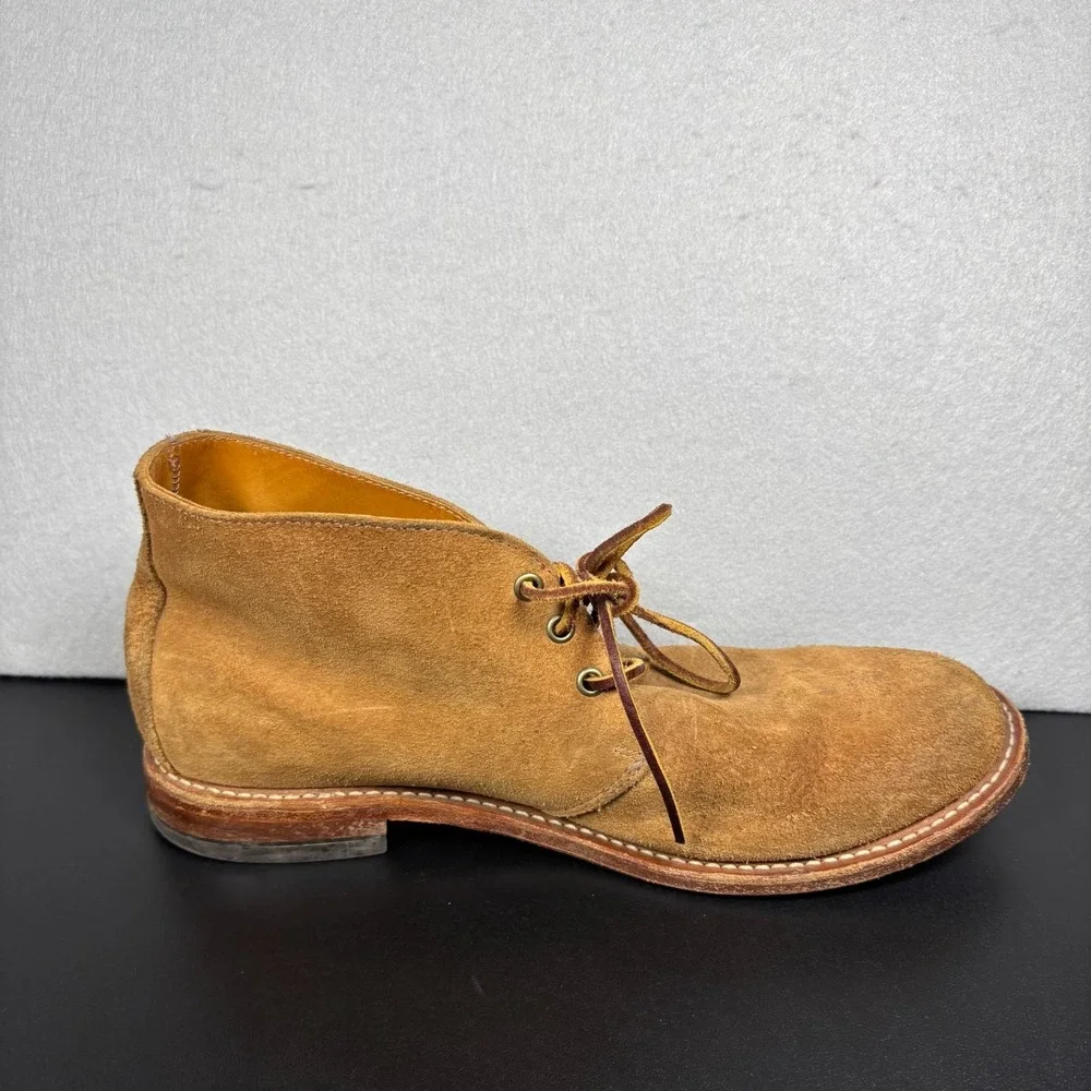 Oak Street Bootmakers Campus Chukka Boots Mens Size 13 Brown Suede Leather USA